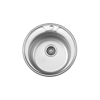 Мойка LEDEME врезная D45 т.0,6 круглая ГЛЯНЕЦ бол.сиф. (L84545-6) (+ сифон) Мойка LEDEME врезная D45 т.0,6 круглая ГЛЯНЕЦ бол.сиф. (L84545-6) (+ сифон)