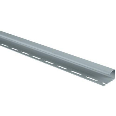 Планка J-trim светло-серая Т-15 (3м) АЛЬТА-ПРОФИЛЬ