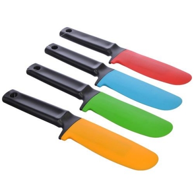 VETTA Лопатка-нож силиконовая 27см, 3-4 цвета, HS9921 (891-056)