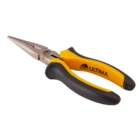 Длинногубцы Ultima, 180 мм, прямые,двухкомп.рукоятки арт.126006