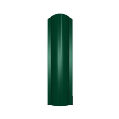 Евроштакетник полукруглый Зеленый мох 6005 длина 1,25м, ширина 130 мм г.Пенза
