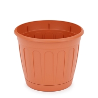 Горшок цветочный "Дионис" 1,6л (коричневый) (уп.32) М8244 г.Октябрьский