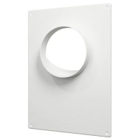 Площадка торцевая пластиковая 180х250 фланец D125 (125ПТП) "ЭРА"