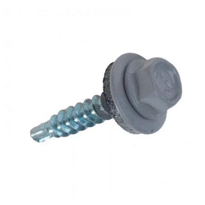 Саморезы кровельные 4,8 х 50 графитовый серый RAL 7024 (2000 шт) г.Калуга