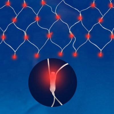 Сетка светодиодный ULD-N2520-240/DTA RED IP20 (240 светодиодов, 2,5х2м, красная) 07940