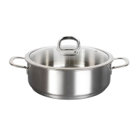 Сотейник линии "SAFIA" 4,8л.д.28см, со стекл.крышкой "Kukmara" Сотейник линии "SAFIA" 4,8л.д.28см, со стекл.крышкой "Kukmara"