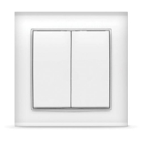 Выключатель двухкл. Бриллиант, с/у, 10А, 220В, белый (7947403)