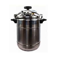 Автоклав-стерилизатор Охотник-рыболов, 14л,нерж. манометр, термометр клапан сброса изб. давления