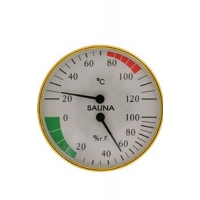 Банная станция СББ-2-1 Гигрометр+термометр 2в1 дерево (74)