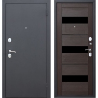 Дверь металлическая Гарда муар Темный кипарис Царга 860 правая (Россия)