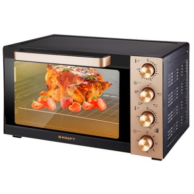 Эл. духовка Kraft KF-MO 3505 KGL (золотой)