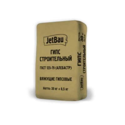 Гипс строительный (ГОСТ 125-79) JetBau , 30 кг