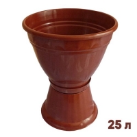Кашпо 25л. на пьедестале (терракот) Бриг х Кашпо 25л. на пьедестале (терракот) Бриг х