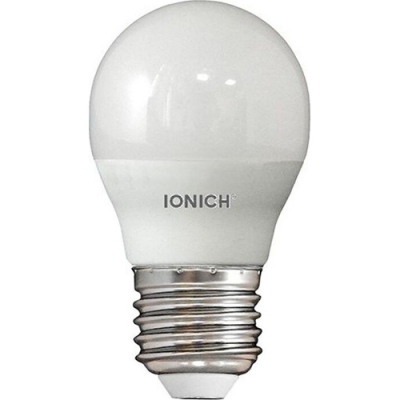 Лампа светодиодная IONICH декоративного освещения шар ILED-SMD2835-G45-8Вт-720Лм-220В-4000К (1545)