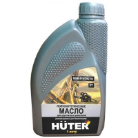 Масло полусинтетическое для двухтактных двигателей Huter,1л