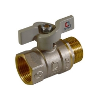 Кран шар. для воды 1 г/ш бабочка СTM СТАНДАРТ СWFMB001 Кран шар. для воды 1 г/ш бабочка СTM СТАНДАРТ СWFMB001