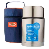 Термос БИОСТАЛЬ-АВТО ш/г суповой с чехлом NRP-600 БИОСТАЛЬ