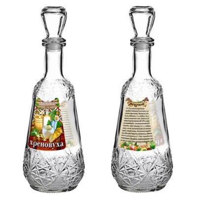 Графин Колокол "Хреновуха" 500мл