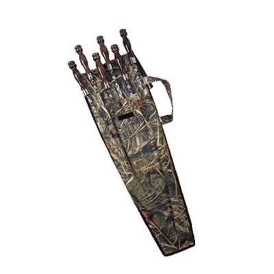 Набор шашлычный в колчане "КОЛЬЦО" с узором (6 шампуров) арт.2К-279