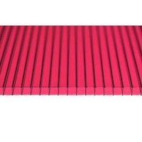 Сотовый поликарбонат ULTRAMARIN 8 мм, Гранат 6м