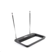 Антенна комнатная DVB-T2 и ДМВ+МВ пассивная Сигнал SPI 617 усы 1м кабель 3м Антенна комнатная DVB-T2 и ДМВ+МВ пассивная Сигнал SPI 617 усы 1м кабель 3м