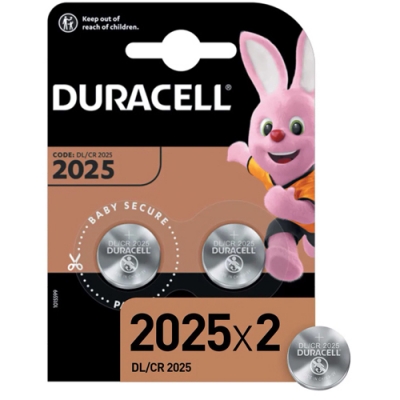 Элемент питания DURACELL CR2025 BL2