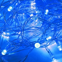 Гирлянда КОСМОС 50LED_B (синяя, 6,5м, 8 режимов мигания) Гирлянда КОСМОС 50LED_B (синяя, 6,5м, 8 режимов мигания)