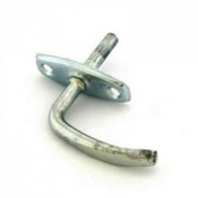 Ручка завертка врезн. Р1 цинк. б/ш