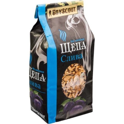 Щепа для копчения Слива, 1л /25 61197 BOYSCOUT