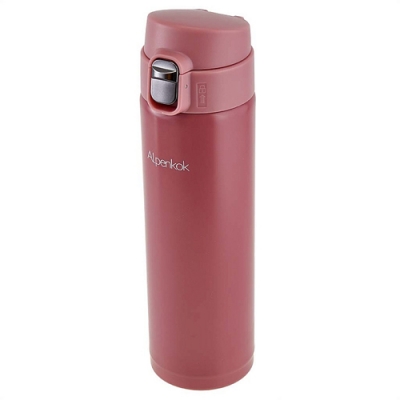 ALPENKOK AK-04825A Термокружка вакуумная 480 мл,розовый(50)