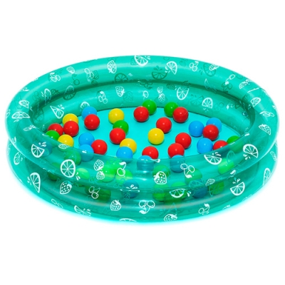 Бассейн надувной Bestway 51141 Play Pool круглый с мячами 91*20 см, 73 л 030468 Бассейн надувной Bestway 51141 Play Pool круглый с мячами 91*20 см, 73 л 030468