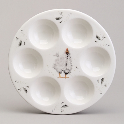 Блюдо на 6 яиц lefard "Funny hens" 18*18*2,5 см 358-2292