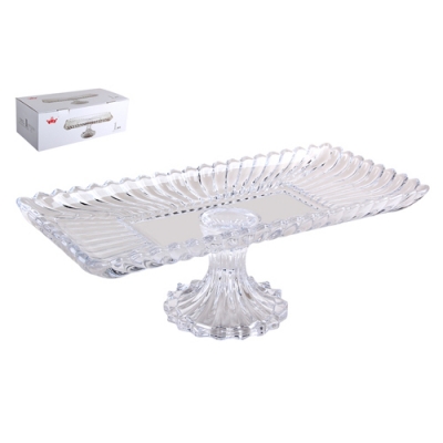 Блюдо сервировочное на ножке 33х16.5х12.5 см YJ-7025-7