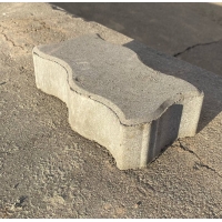 БРУСЧАТКА ВОЛНА (200*100*60) СЕРАЯ (тбз)