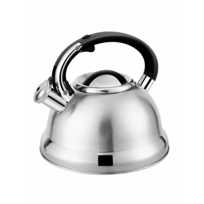 Чайник из нержавеющей стали со свистком "Классика" 3 литра в цветной коробке арт.MFK21169