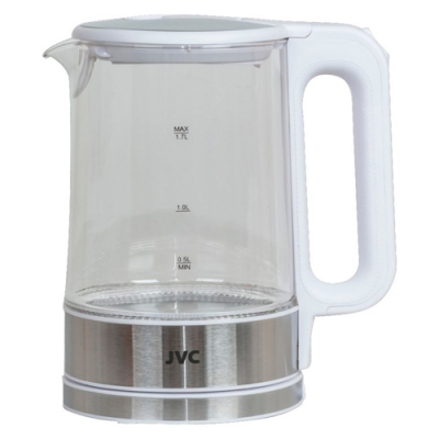 Чайник (стекло) jvc JK-KE1520 white