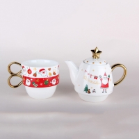 Чайный набор 1/3 Новый год п/у 7700 Чайный набор 1/3 Новый год п/у 7700