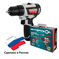 ДА-10/12В 38 МиниМАКС бесщеточная аккум. дрель-шуруповерт Li-ion (2 аккум., 3.0 Ач, ЗУ) 757.3.2.46