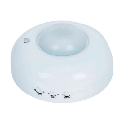 Датчик движения BT-A04 1200Вт, угол обзора 360 , дальность 6м, IP33, белый VKL 1016018