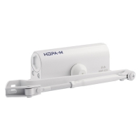 Доводчик НОРА-М 420 ISPARUS (от 40 до 90кг) (белый) морозостойкий арт.18719 Нора-М