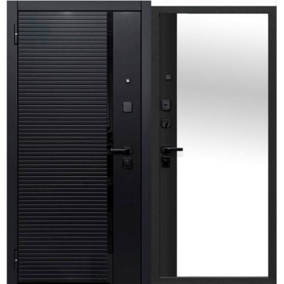 Дверь мет.9 Черное зеркало NEW 860 левая (Россия) г.Йошкар Ола 84,4кг Дверь мет.9 Черное зеркало NEW 860 левая (Россия) г.Йошкар Ола 84,4кг