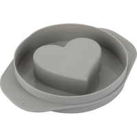 Двухсторонняя форма для выпечки "Сердце" 29.5*4.6см / 22.8*4.6см Linea Silicone арт.74-002 (REGENT)