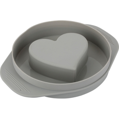 Двухсторонняя форма для выпечки "Сердце" 29.5*4.6см / 22.8*4.6см Linea Silicone арт.74-002 (REGENT)