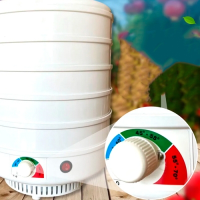 Электросушитель для овощей и фруктов "Ветерок" ЭСОФ-0,5/220-03-В ПП 5 поддонов, гофрокороб+2 поддона