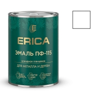 Эмаль ПФ-115 ERICA глянцевая белая 1,8 кг