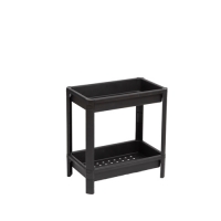 Этажерка "VIKEA" широкая 2-х ярусная (черный) 781207 "Виолет" Этажерка "VIKEA" широкая 2-х ярусная (черный) 781207 "Виолет"