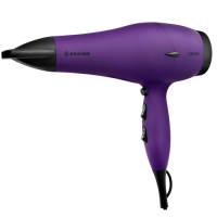 Фен BRAYER 3007BR, 2200Вт, 2 cкорости, 3 темп., узкий конц., холодный воздух
