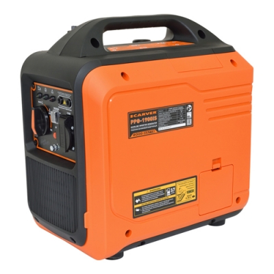 Генератор бензиновый Carver PPG -1900IS инверторный (1,8/2,0кВт, 220/12В, бак 3,7 л)