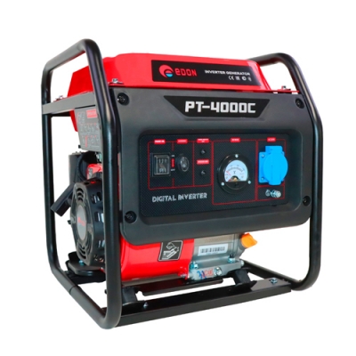 Генератор бензиновый инверторный Edon PT-4000C (2,8/3,5 кВт, 212 см?, ручн стартер) (20691)