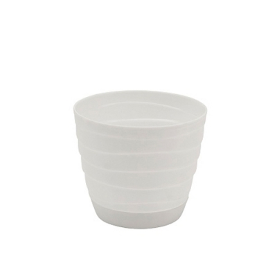 Горшок для цветов Бриз Радиан 0,7л белый Горшок для цветов Бриз Радиан 0,7л белый